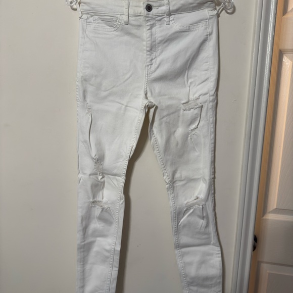 Hollister Denim - Hollister High Rise Super Skinny Jeans - White